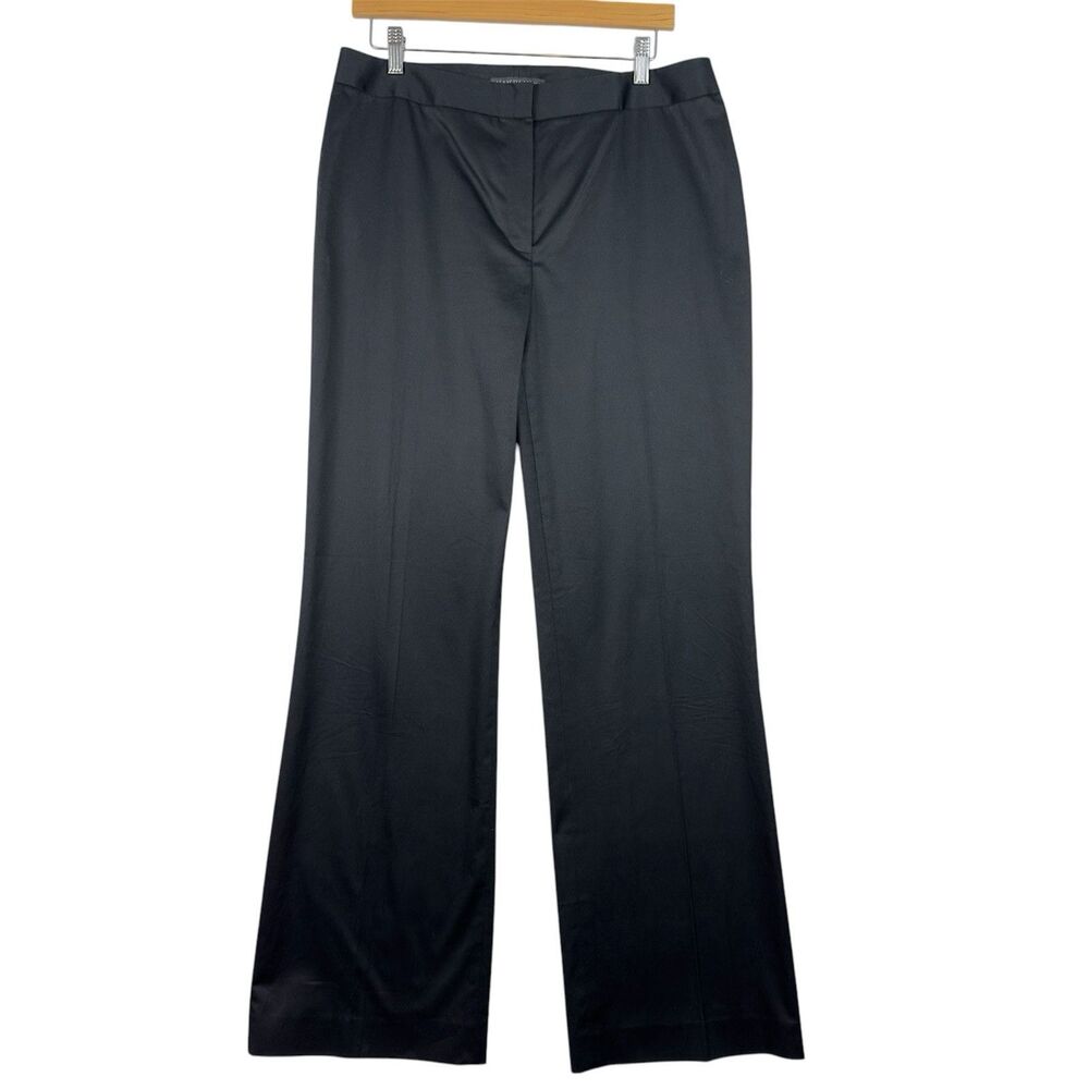 Lafayette 148 NY Black Wide Leg Pants Sz‎ 12 Career